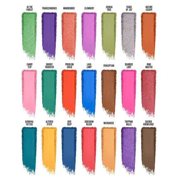 Jeffree Star | Psychedelic Circus Artistry Palette | BNiB 21 mesmerizing shades - Picture 3 of 16